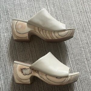 Huma Blanco handmade clogs - brand new